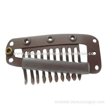 3.8cm T Shape 10 Teeth Stainless Steel Snap Clips